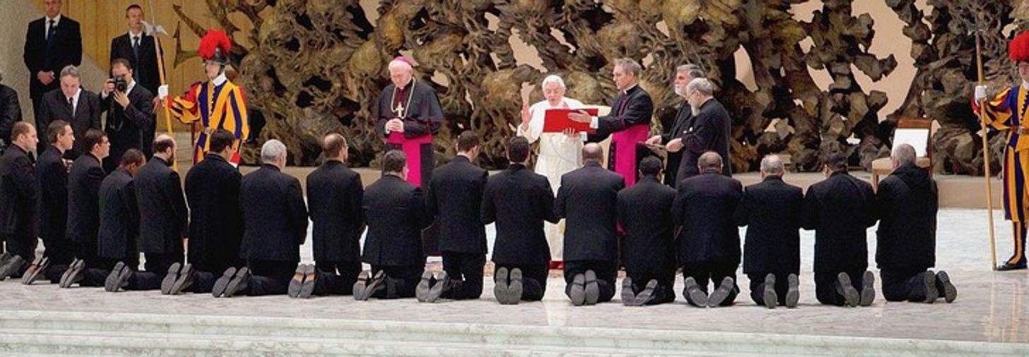 Le pape envoie en mission les pretres